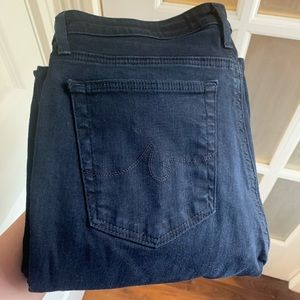 AG “The Harper” Straight Cut Blue Jeans